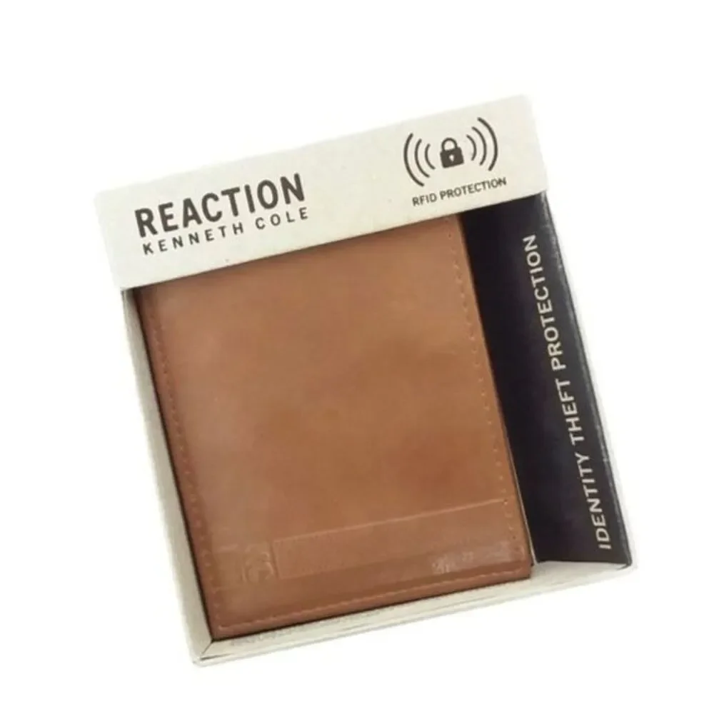 Reaction Kenneth Cole Tan RFID Wallet